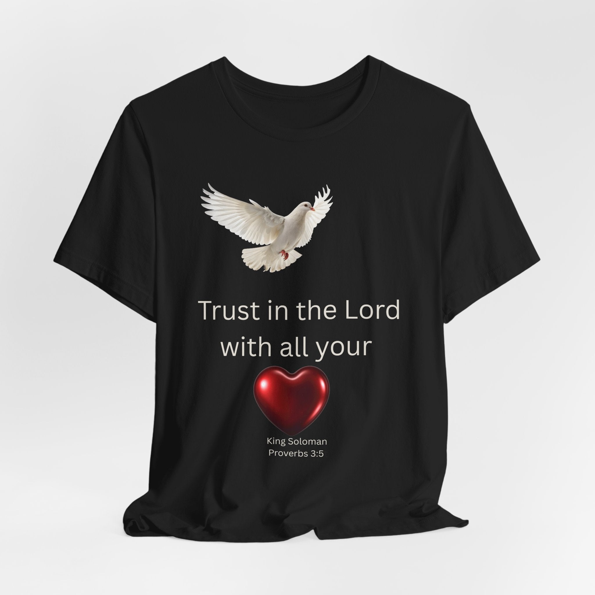 Trust in the lord Unisex Jersey Short Sleeve Tee