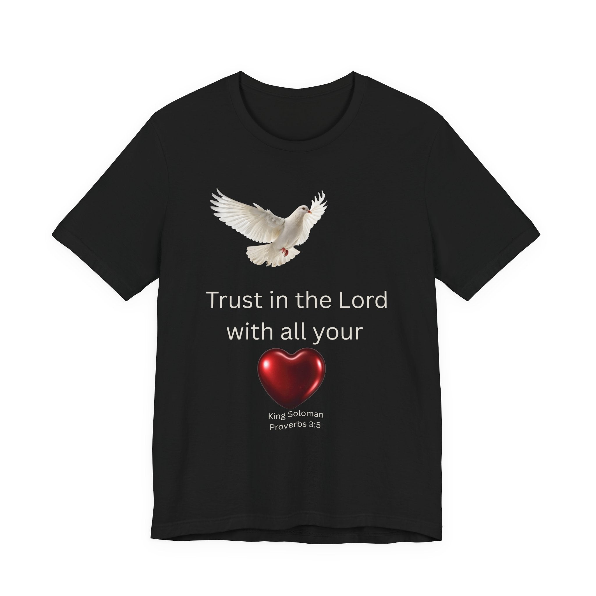Trust in the lord Unisex Jersey Short Sleeve Tee